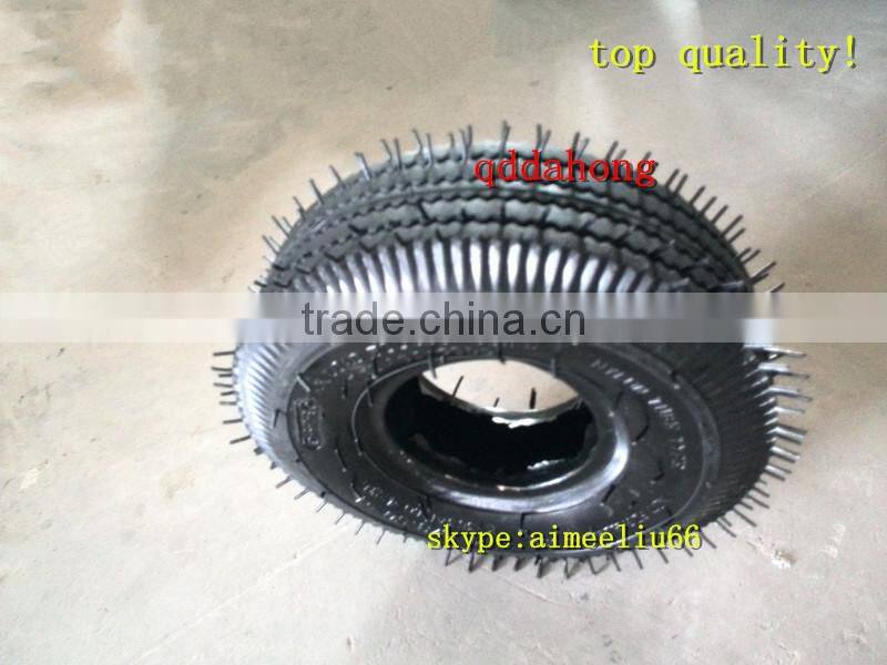 hand trolley and garden cart wheels rubber tyre 4.10/3.50-4
