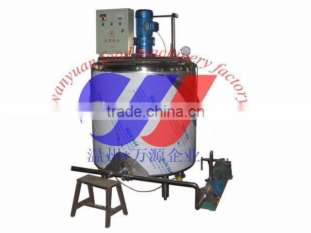 1000L cream pasteurizer vat pasteurization tank