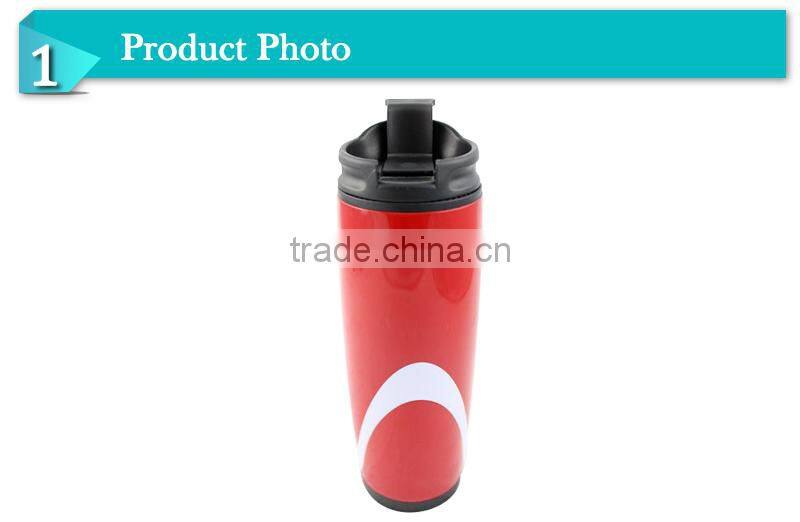 Commercial insulated double wall orbit tumbler