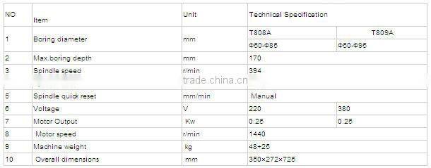 T809A Cylinder Boring Machine