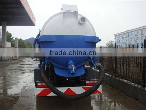 sewer vacuum with high pressure cleaning truck