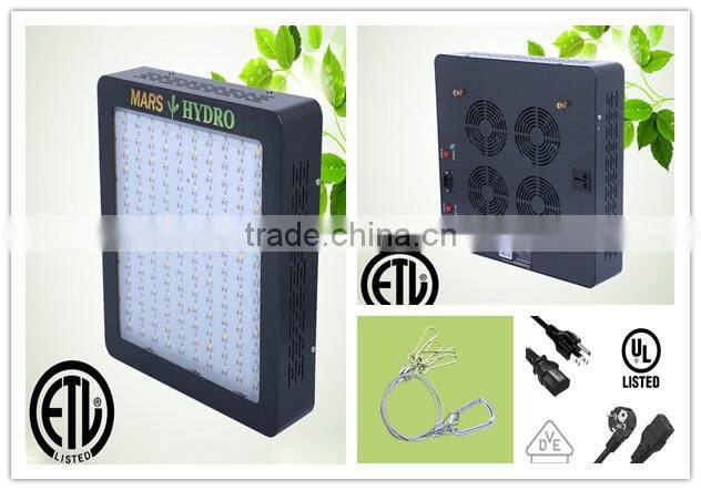 MarsHydro hydroponic led grow light full spectrum,MarsII 1200W 240*5W hydroponic systems grow led lamp adjustble growth mode