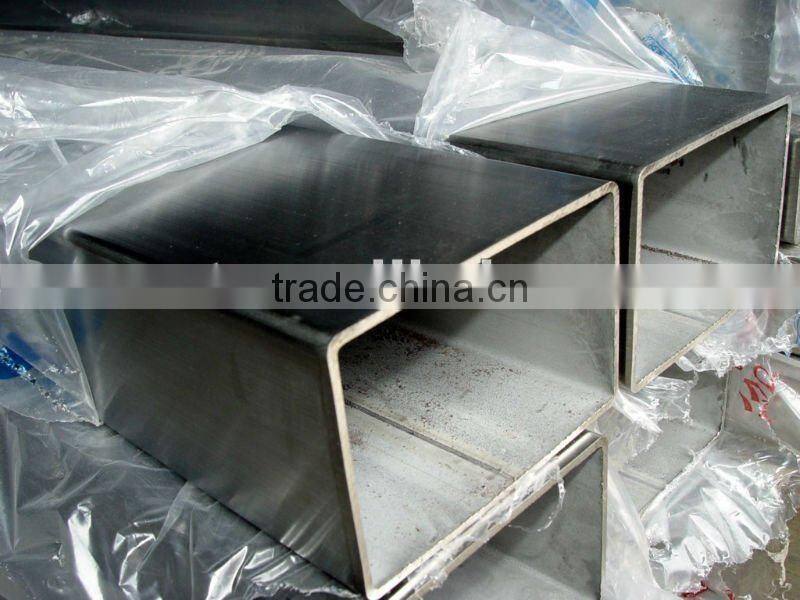 Black Square And Rectangular Hollow Section Pipes/ Tubes ASTM A500