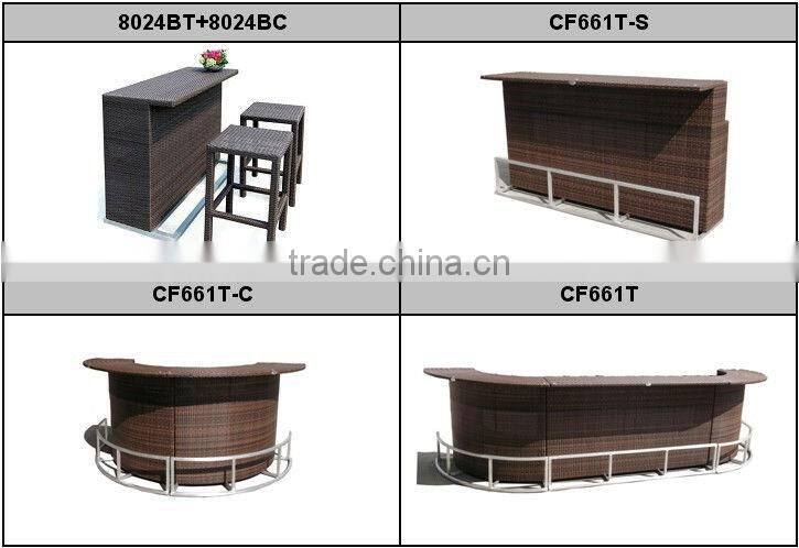 rattan sofa bed outdoor round bed on sale CF724L