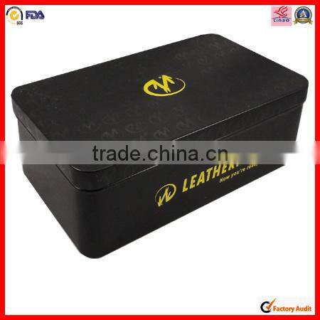 wholesale rectangle battery metal box with window