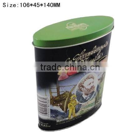 106*45*140MM tinbo factory cheap delicate candy tin box