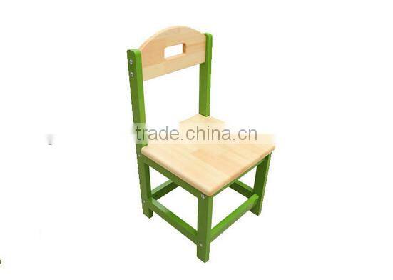 wholesale solid wood children study chairs kids chair with wooden frame
