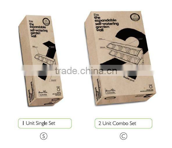 2017 hot sale real plants living wall plastic vertical garden green wall