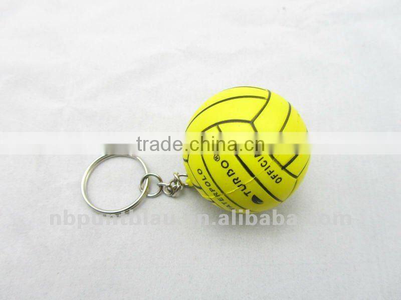 PU ball with key chain