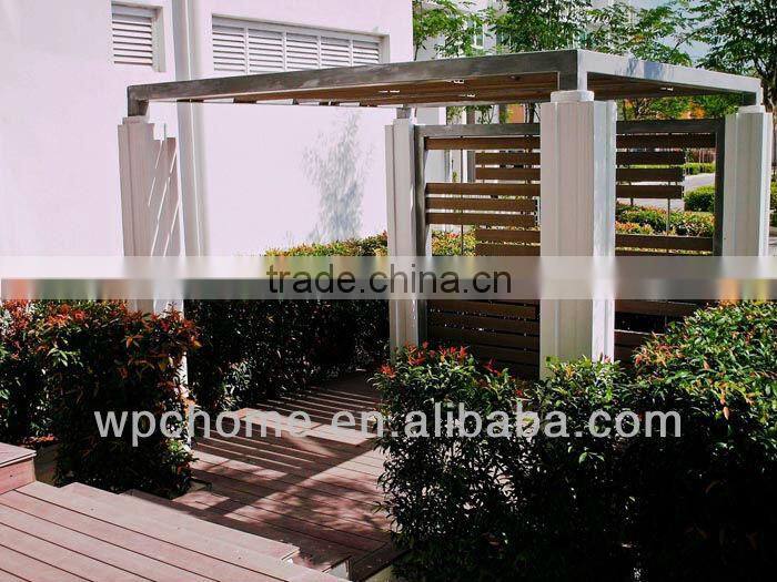 Exterior waterproof anti-uv wpc fence for building materials