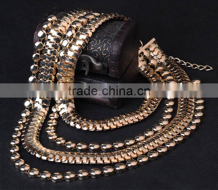 2015 Latest new style women fashion alloy jewelry necklace