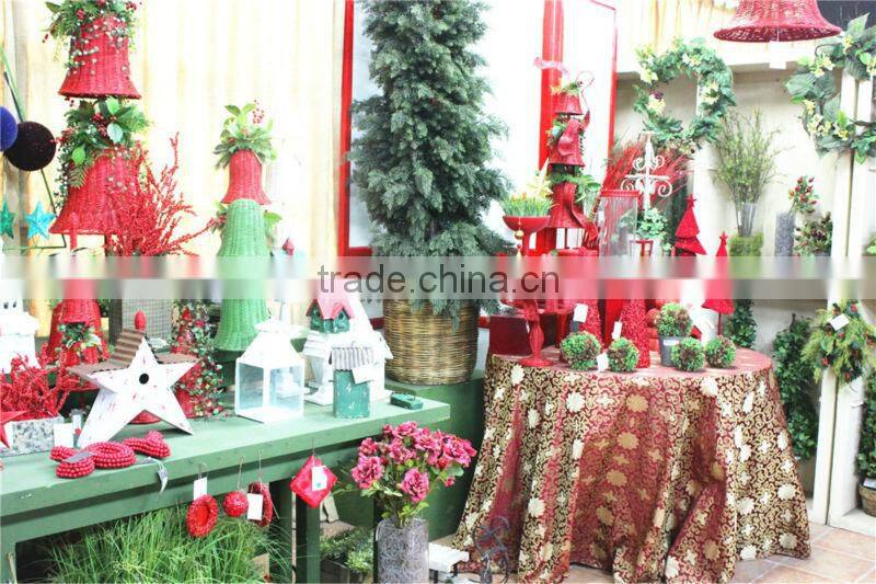 mini / huge artificial christmas pine tree / ring / flower for home / hotel / office (new christmas combination of Este-008 )