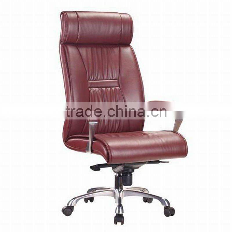 High back lack PU office chair 6001A-2