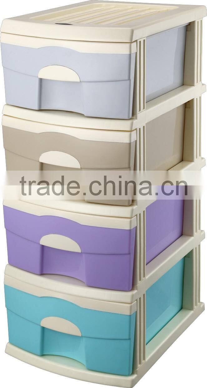 Colorful Deluxe Lightweight Storage Organizer Cabinet With Drawers