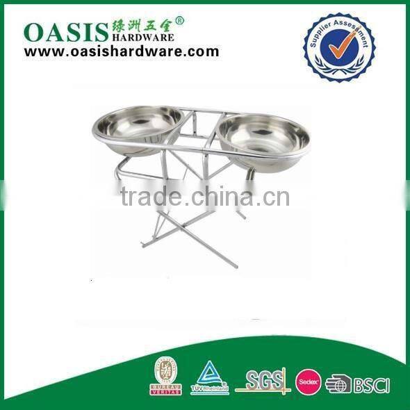 adjustable height dog feeder