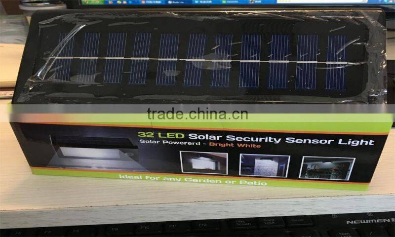 FQ-S02 32 LED Solar Security Sensor Light,Movable Bulletin Boards Notice Board Memo Board,desktop memo board