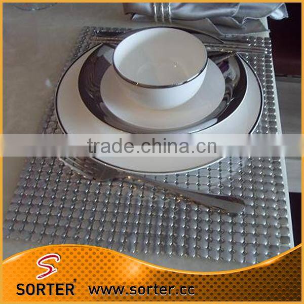 2017 Best Selling Items Knitted Sequin Fabric For Party Decoration