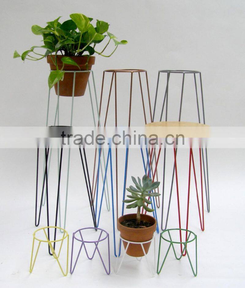 Metal Stainless Steel Indoor Furniture Plant Stand