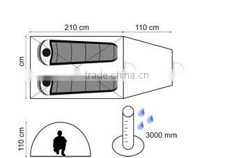 Brand new cheap double layer camping tent