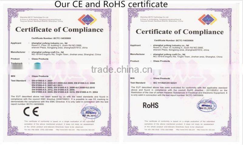 Wholesale Mosaic Decorative Glass Plate