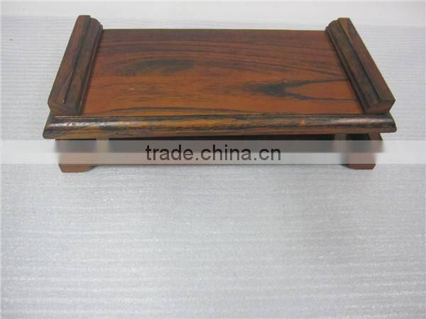 American retro leisure solid wood coffee tea table