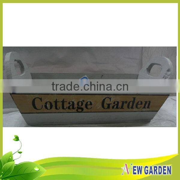 Fashionable Customzied Barrel Shape Wooden Different Types Flower Pots