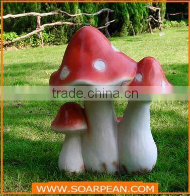 Direct Factory Supply Outdoor Mushroom Garden Decoration Statue