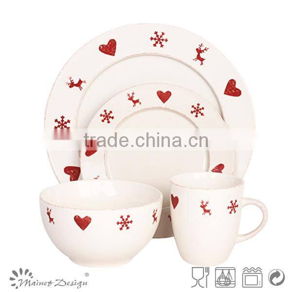 16 pcs Christmas gifts for the hotel and catering cutlery sets for