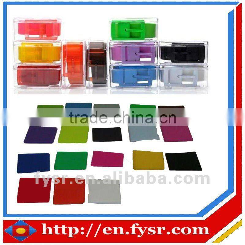new design silicone small rubber belts