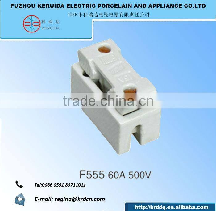5A-200A ceramic fuse holder with copper fitting