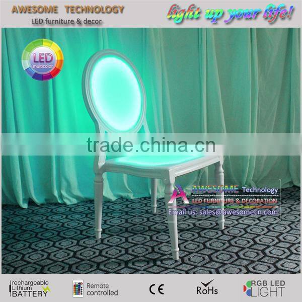 Fancy wedding event ghost chair