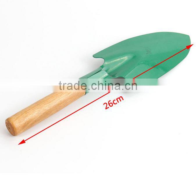 Garden tool wooden handle small garden shovel