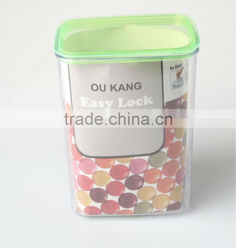 Promotional Plastic Sugar Container For Kitchen Using