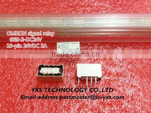 signal relay G6S-2-DC24V relay 10-pin 24VDC 2A