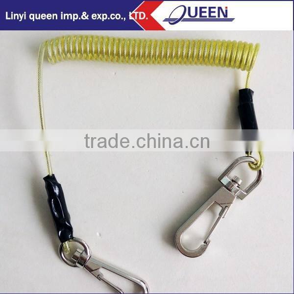 Good quality coiled tool lanyard clip from China at wholesale price