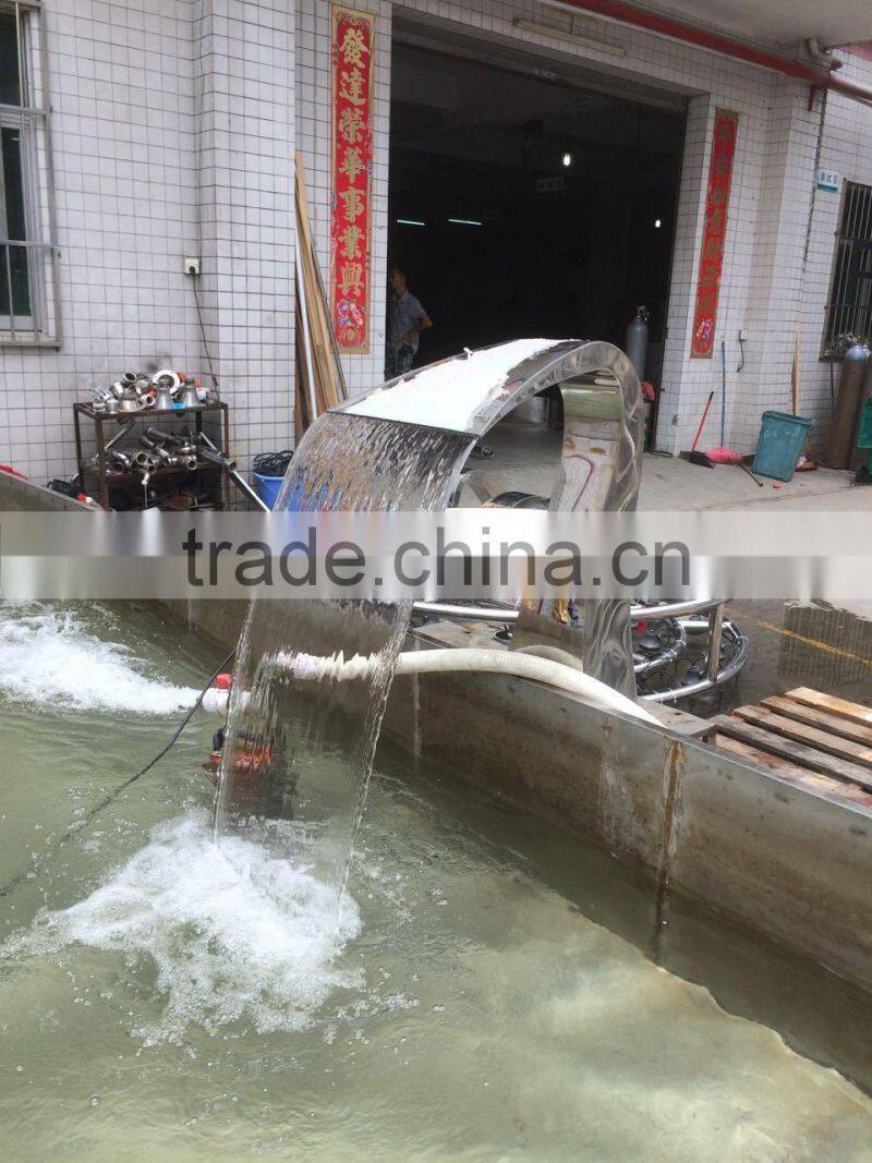 Massage water curtain in animal shape for swimming pool and spa pool waterfall ,pool water fountain