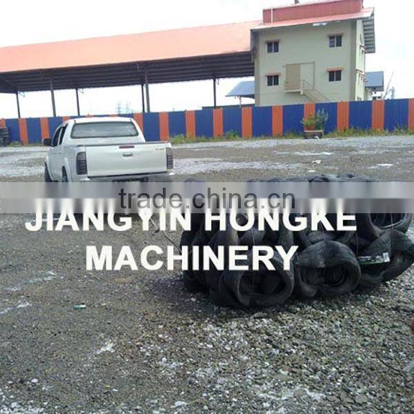 CE waste scrap tire baler
