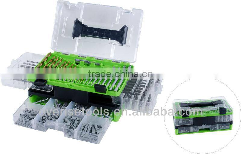 226pcs combination HSS wood power drill tool set