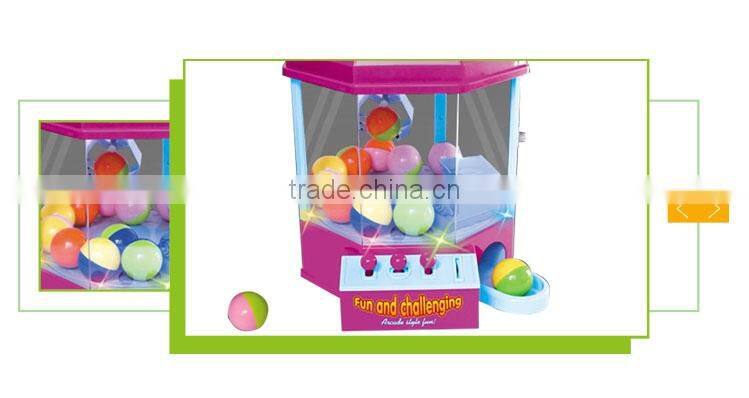 High quality plastic battery operated coin exchange machine toy