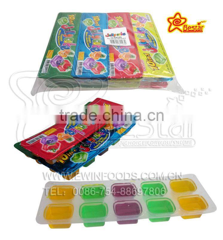 Colorful Fruit Flavor Jelly Cup