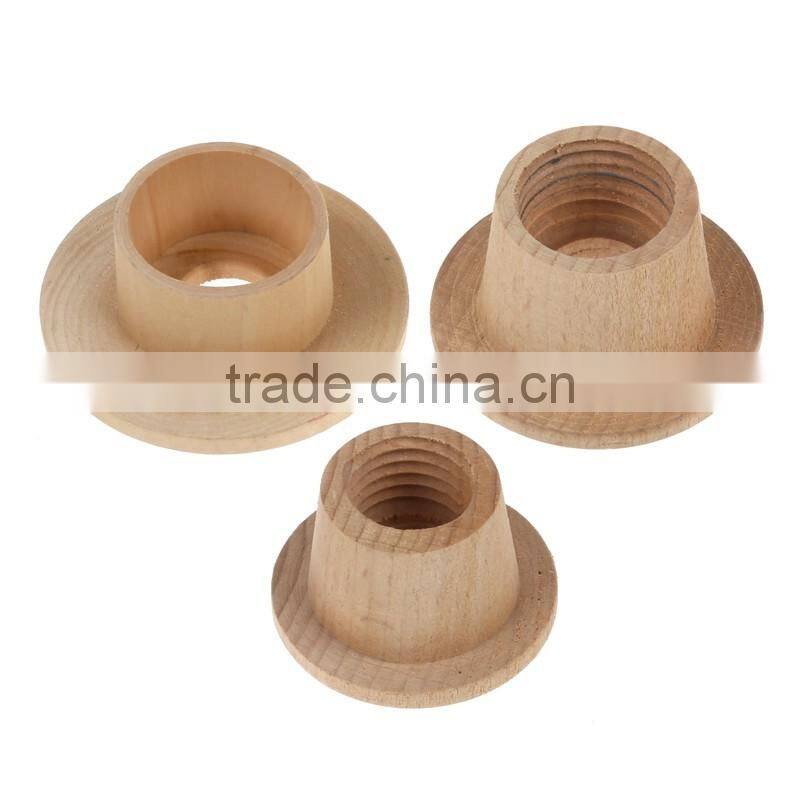 Korea style perfume wooden cap like a hat for aroma glass bottle