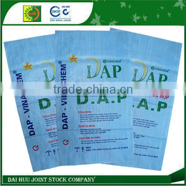 Printable with many colors PP woven packaging Fertilizer bags