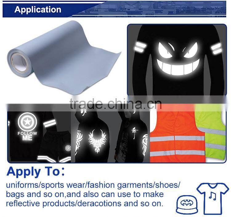 Jiabao new product clothing reflective heat transfer vinyl