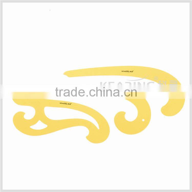 Kearing Cabriole Legs Plastic Rulers Transparent Fanshion French Curve #1301S