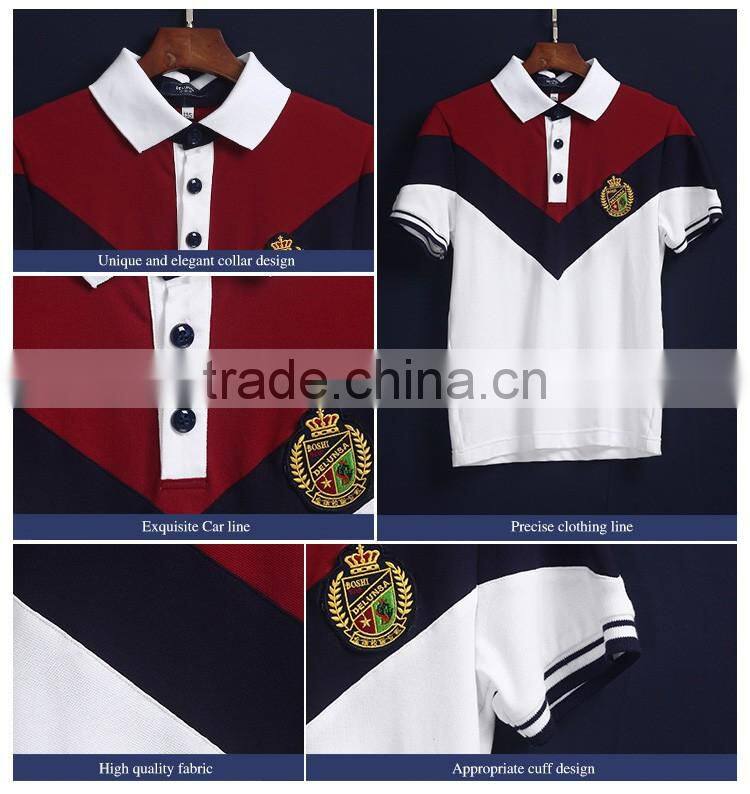Stylish Summer Colors School Uniform Polo Shirts Design