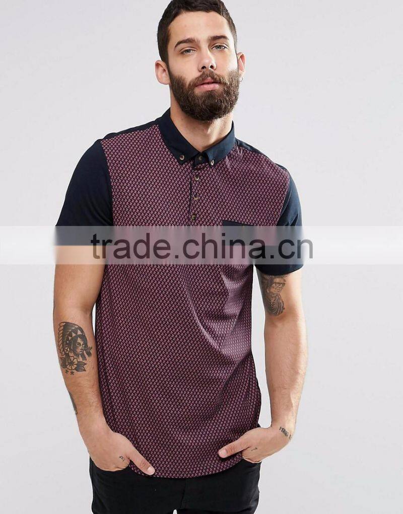 MGOO Hot Sale Summer Casual 180g 100% Cotton Custom Short Sleeve Mens POLO T-shirt With Chest Pocket