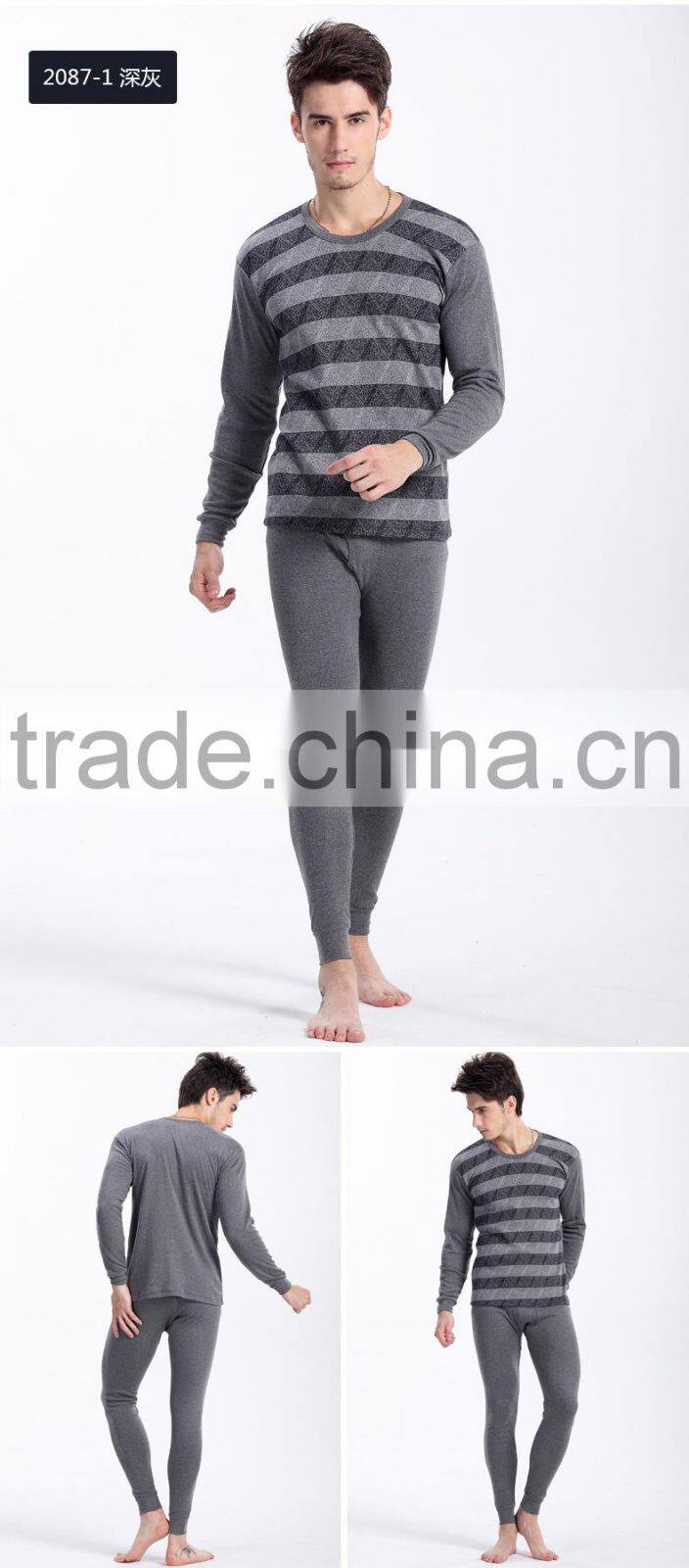 jacquard thermal underwear set