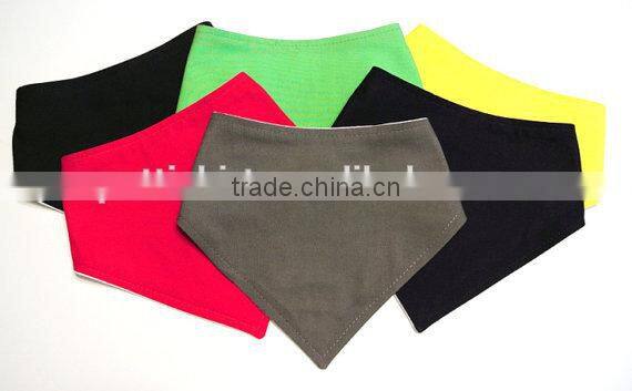 cotton baby bibs ,plain cotton baby bibs