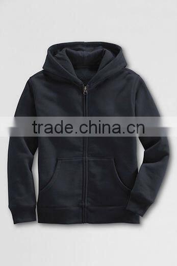 BOYS ZIPPER HOOD WITH KANGAROO POCKETS