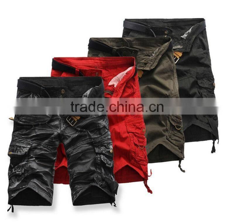 Mens Military Cargo Shorts 2016 Men Casual Sports Cargo Shorts men Camo Cargo Shorts Military Camouflage Short